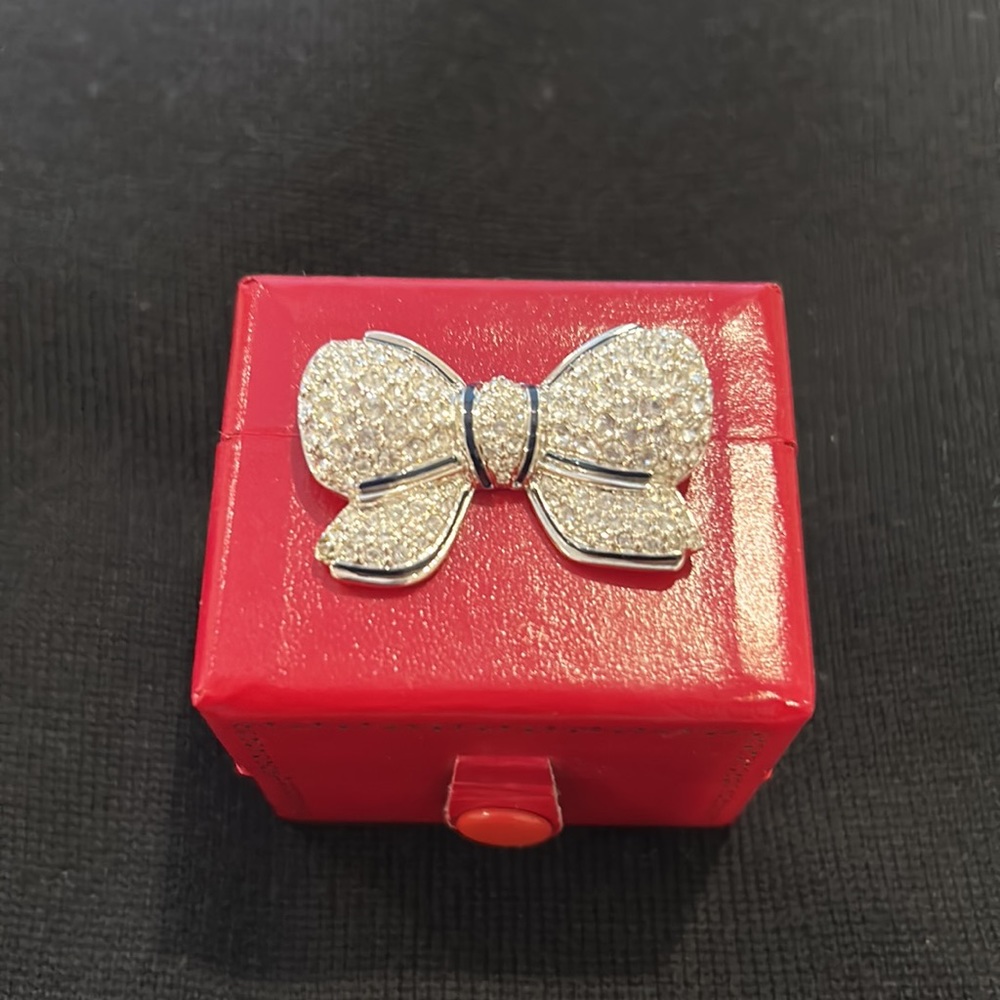 Swarovski butterfly brooch